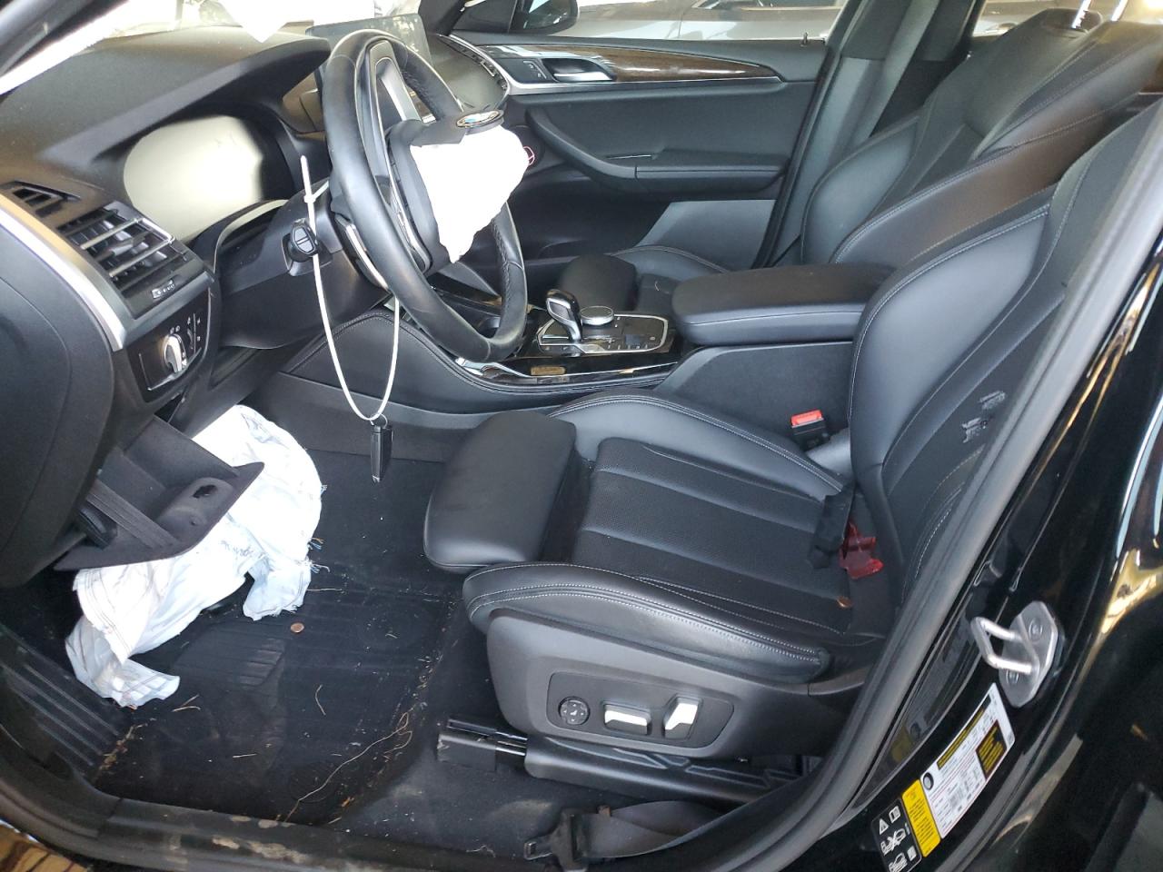 2022 BMW X4 XDRIVE30I VIN:5UX33DT07N9K58394