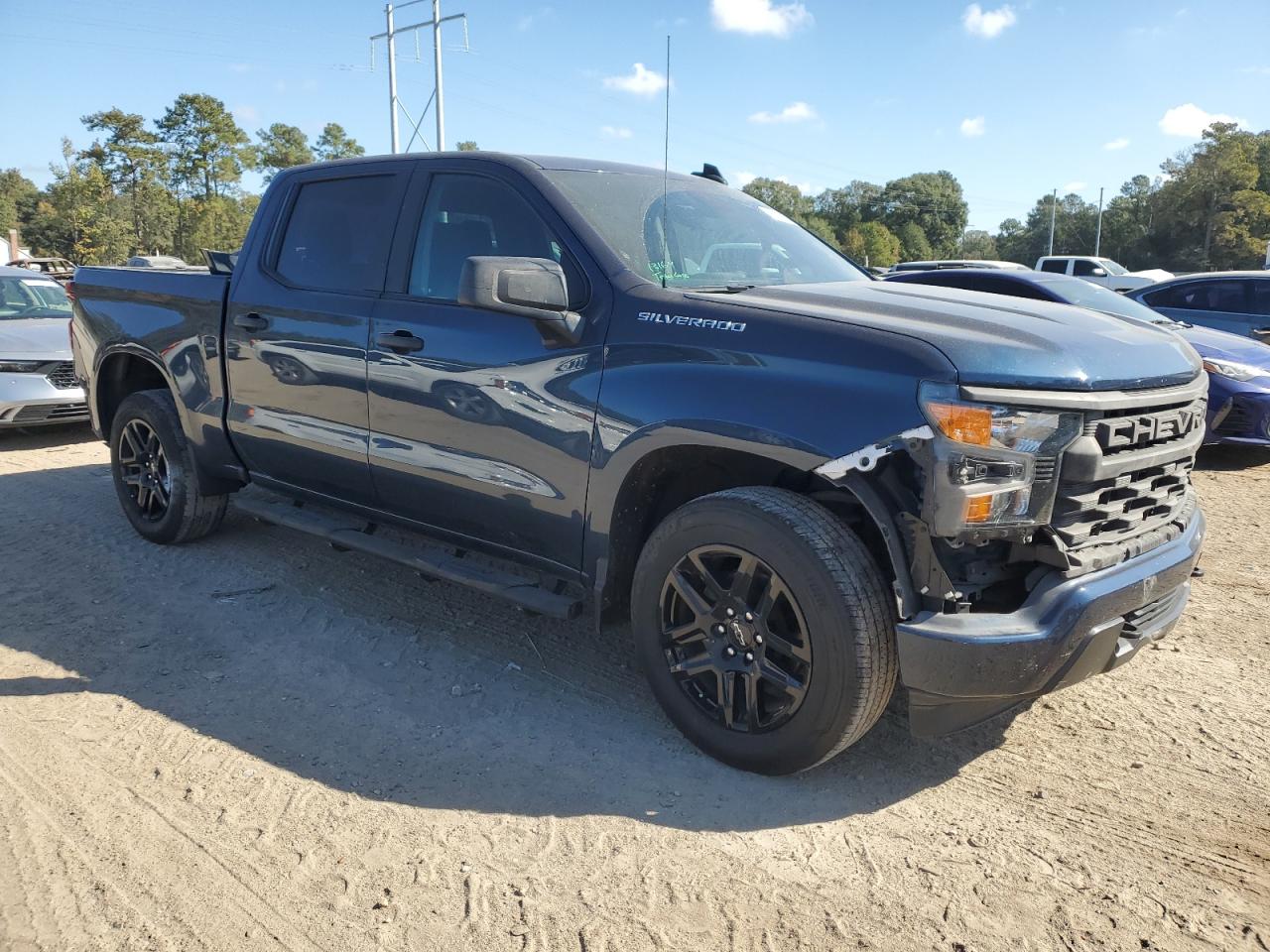 2022 CHEVROLET SILVERADO C1500 CUSTOM VIN:3GCPABEK5NG639852