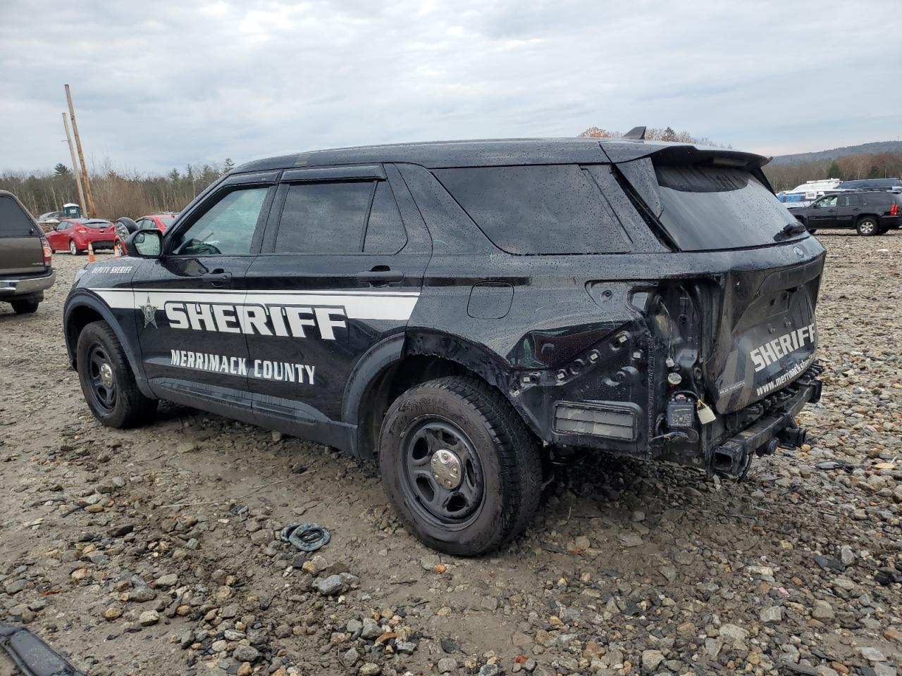 2022 FORD EXPLORER POLICE INTERCEPTOR VIN:1FM5K8AB4NGB76218