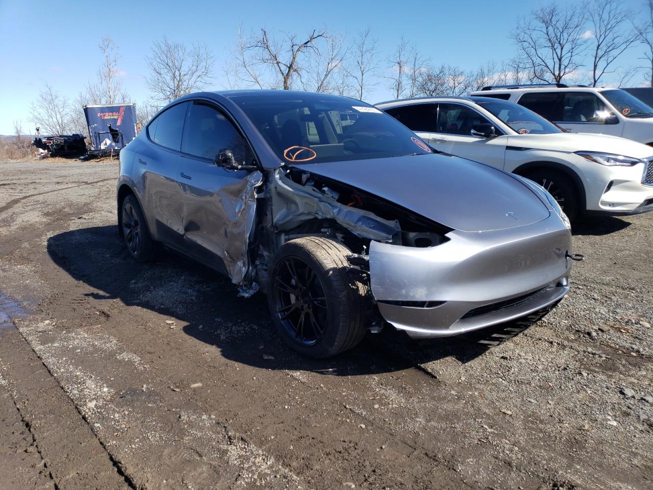 2024 TESLA MODEL Y  VIN:7SAYGDEE3RA322303