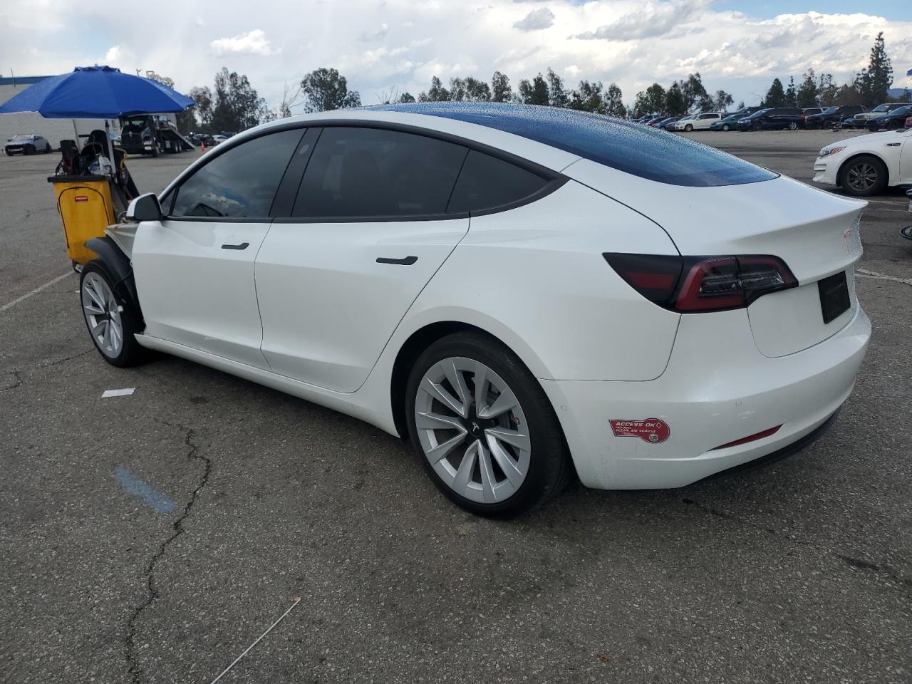 2022 TESLA MODEL 3  VIN:5YJ3E1EA1NF376236