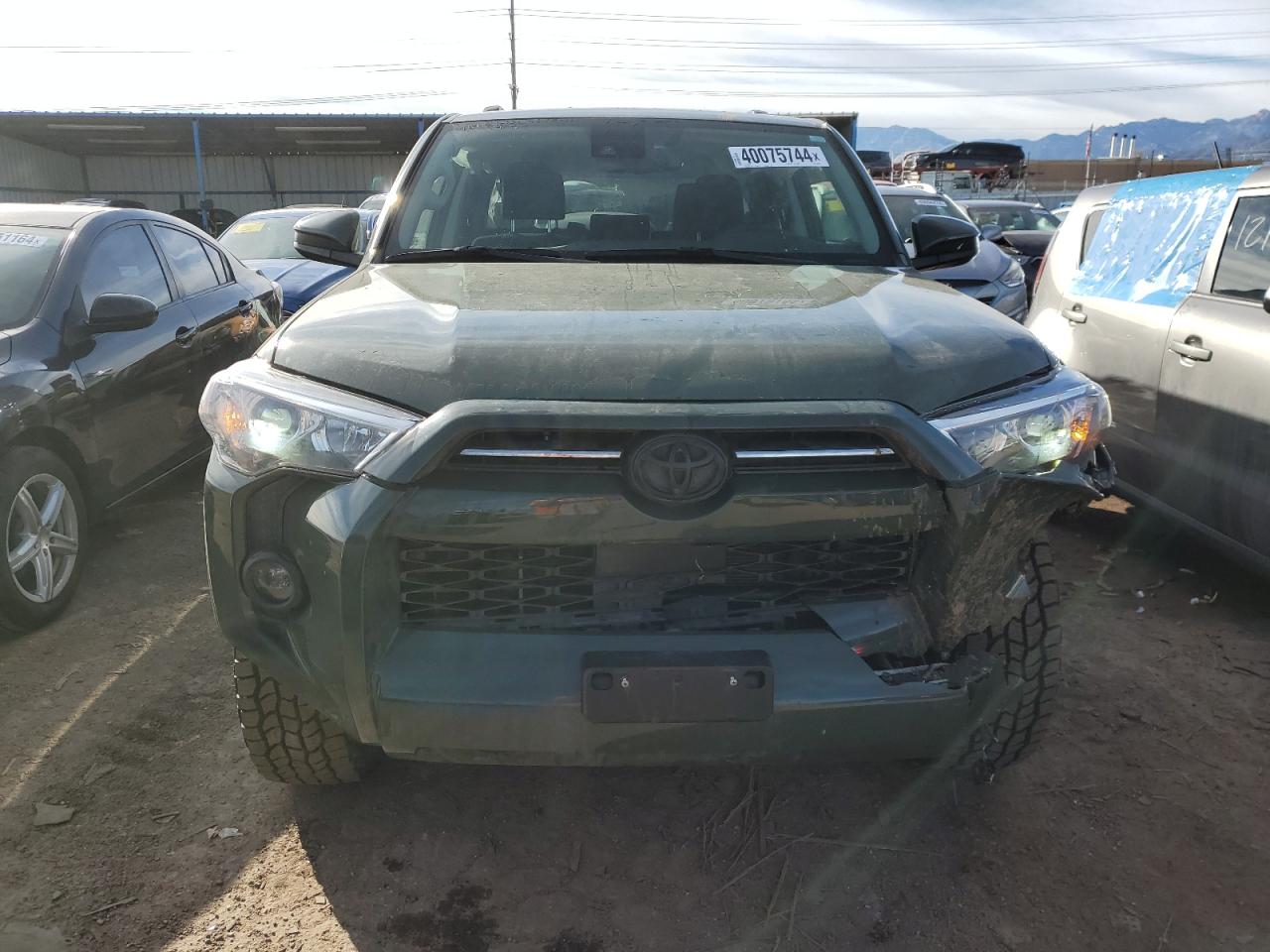 2022 TOYOTA 4RUNNER TRAIL VIN:JTETU5JR3N5974489