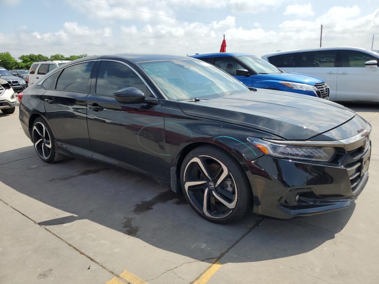2022 HONDA ACCORD SPORT VIN:1HGCV2F31NA017372