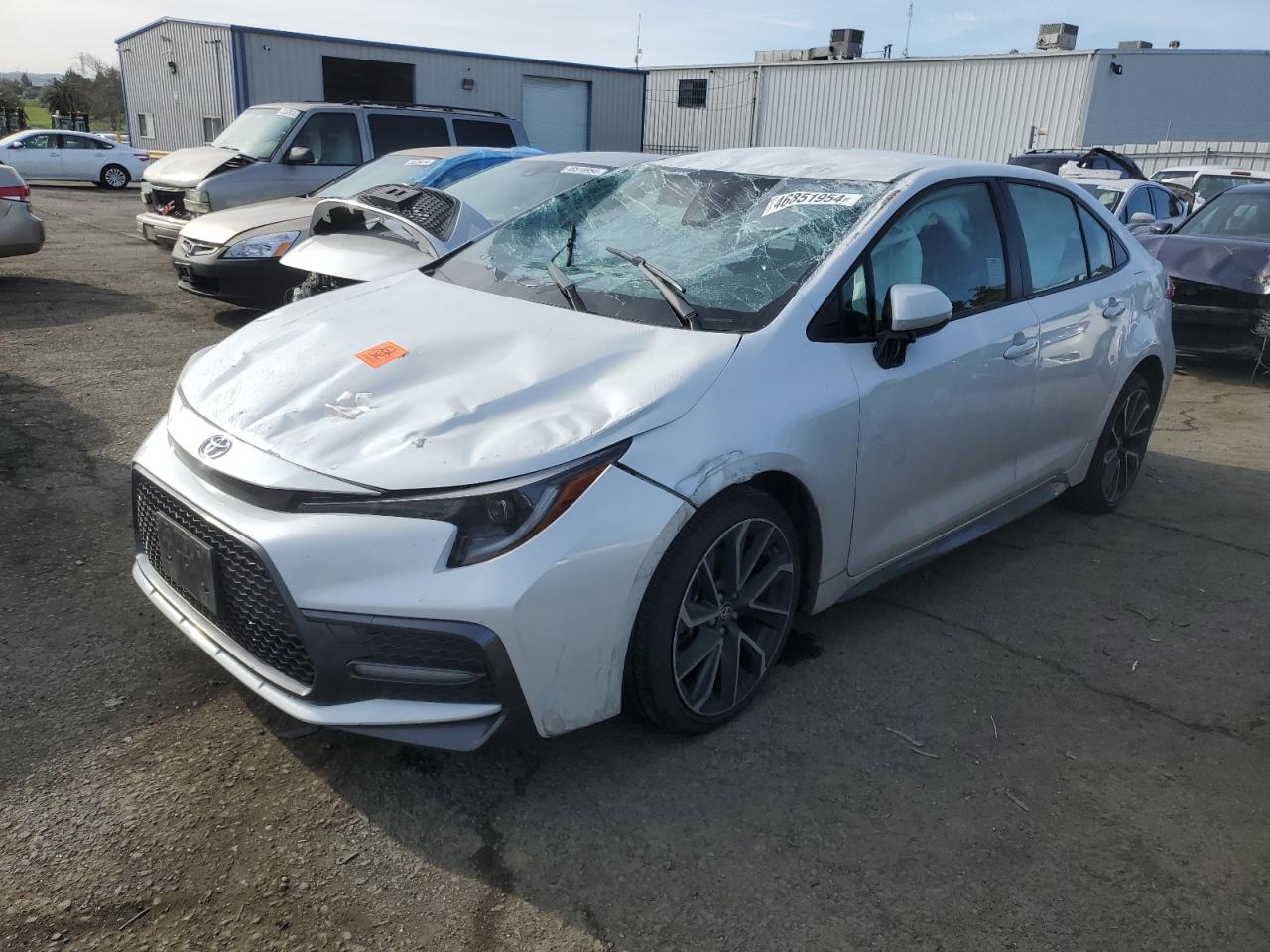 2022 TOYOTA COROLLA SE VIN:JTDS4MCE7N3508175