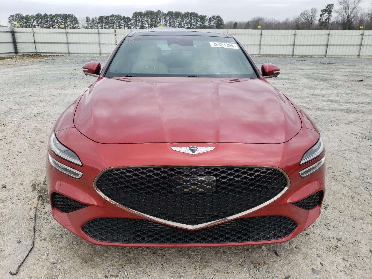 2022 GENESIS G70 BASE VIN:KMTG54TE7NU091784