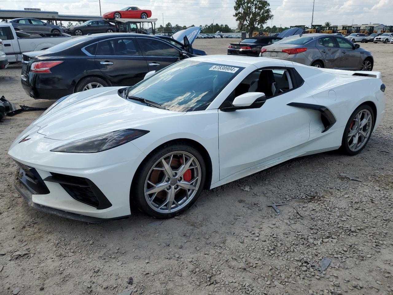 2022 CHEVROLET CORVETTE STINGRAY 3LT VIN:1G1YC3D49N5121573