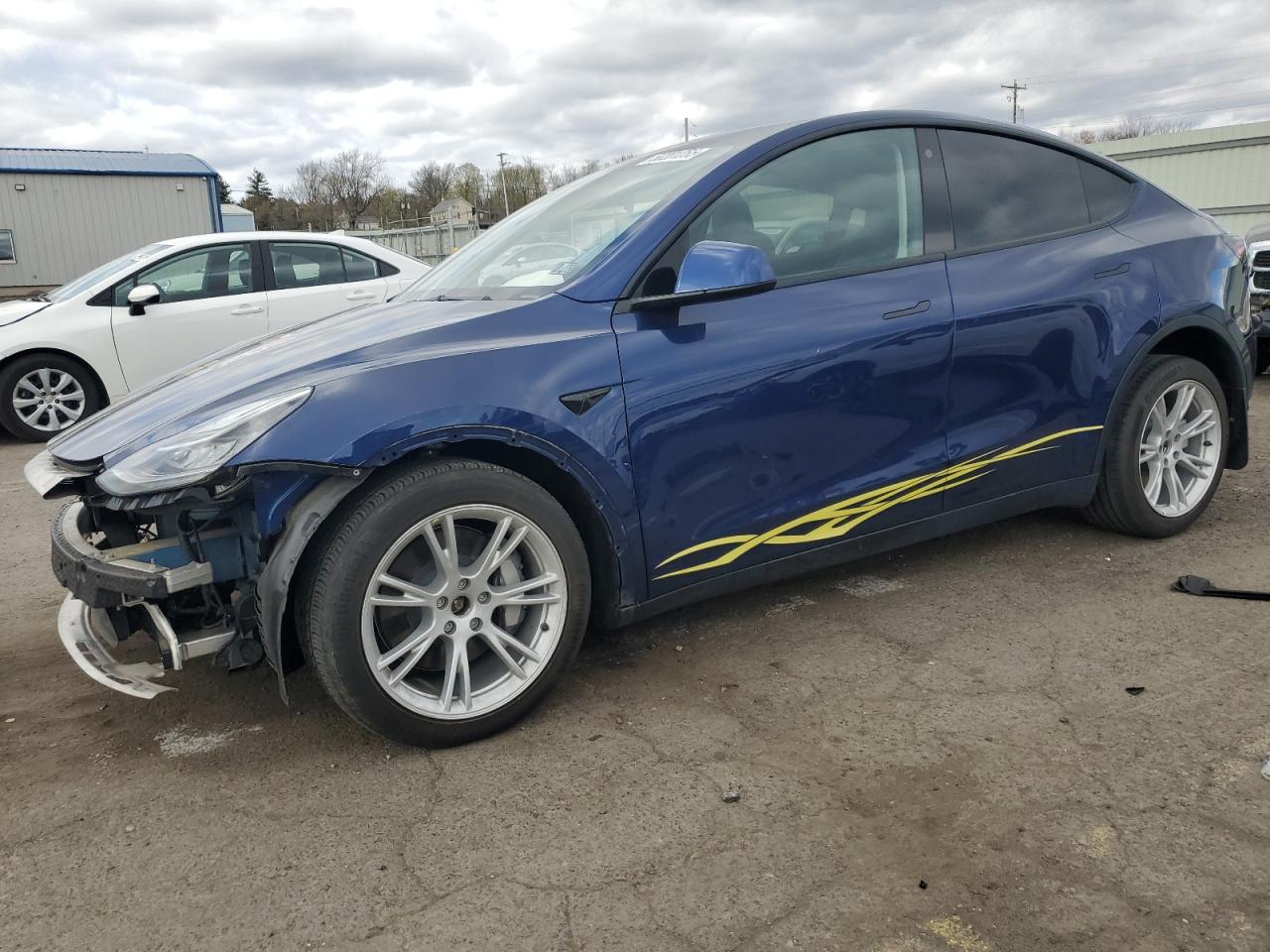 2022 TESLA MODEL Y  VIN:7SAYGDEEXNF325289
