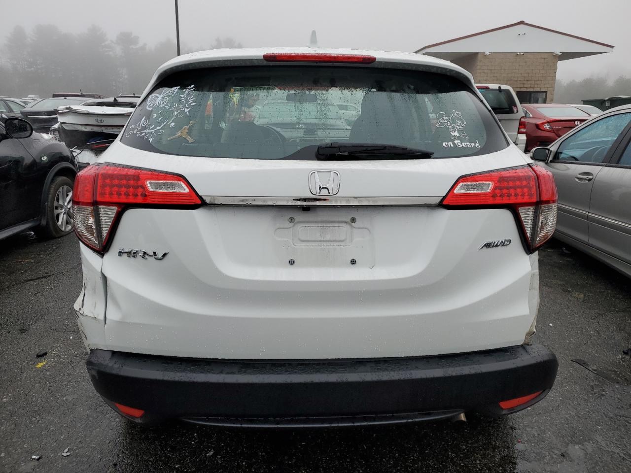 2022 HONDA HR-V LX VIN:3CZRU6H36NM724223