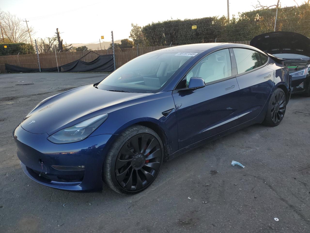 2022 TESLA MODEL 3  VIN:5YJ3E1EC5NF159709