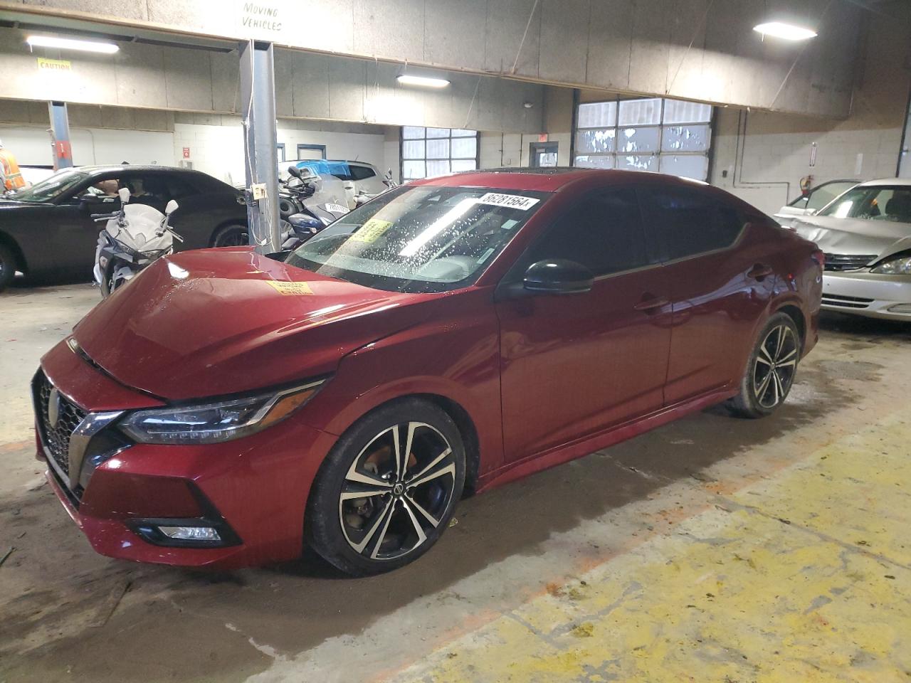 2022 NISSAN SENTRA SR VIN:3N1AB8DVXNY257752
