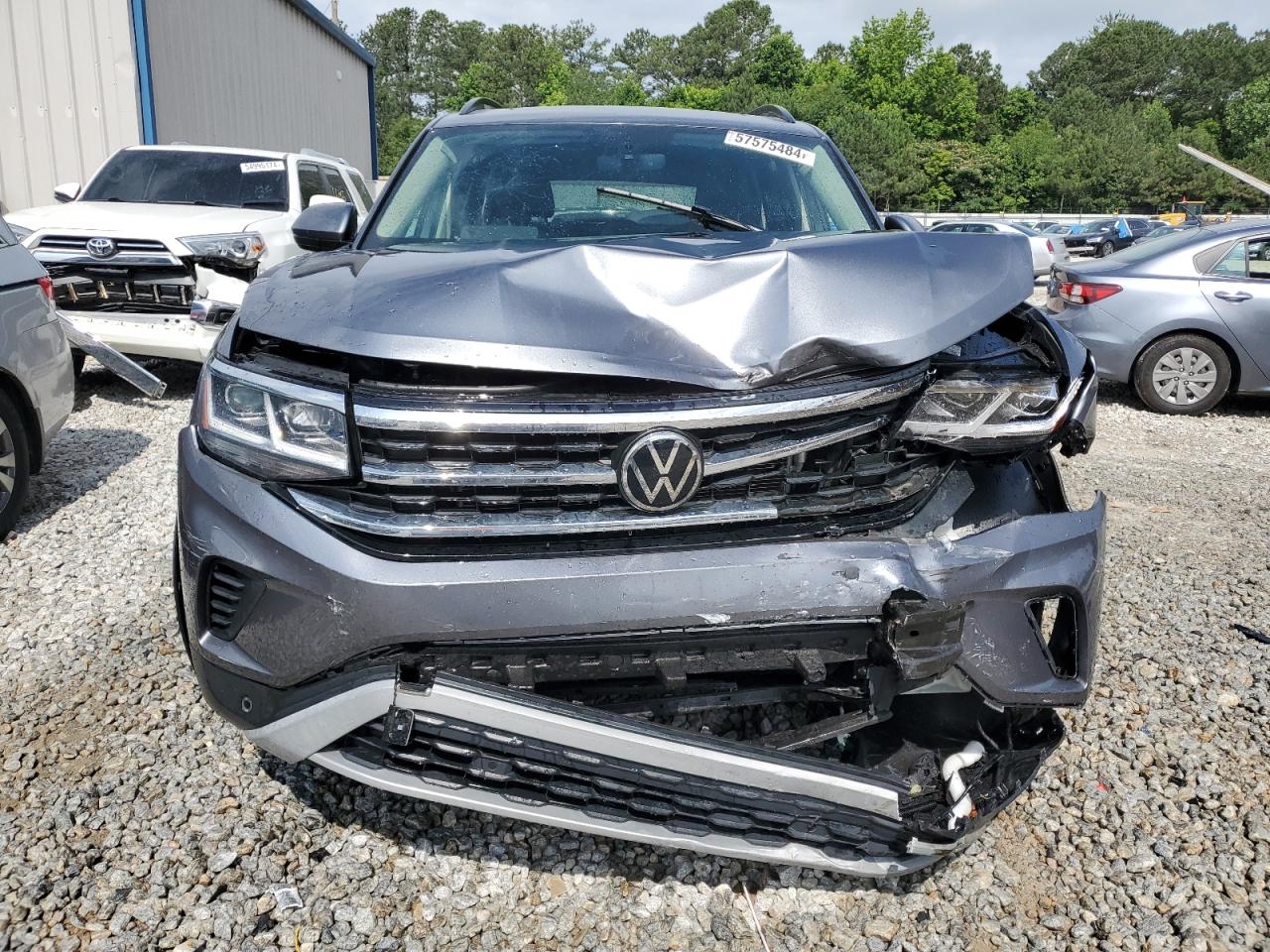 2022 VOLKSWAGEN ATLAS SE VIN:1V2KR2CA8NC520580