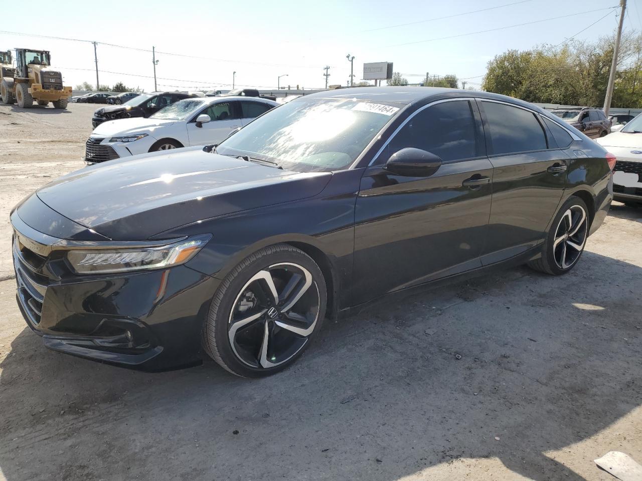 2022 HONDA ACCORD SPORT VIN:1HGCV1F32NA063707