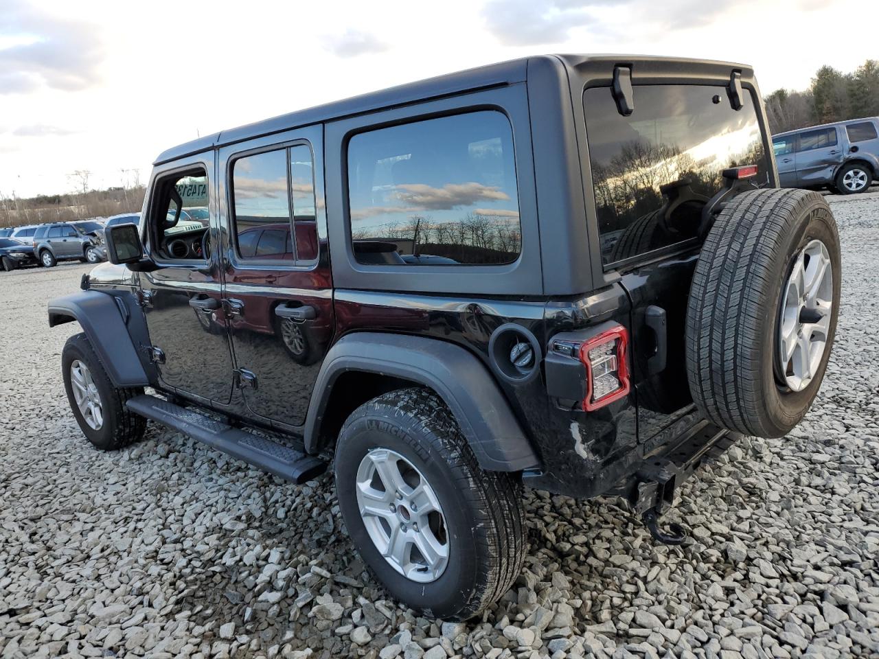 2022 JEEP WRANGLER UNLIMITED SPORT VIN:1C4HJXDG0NW213857