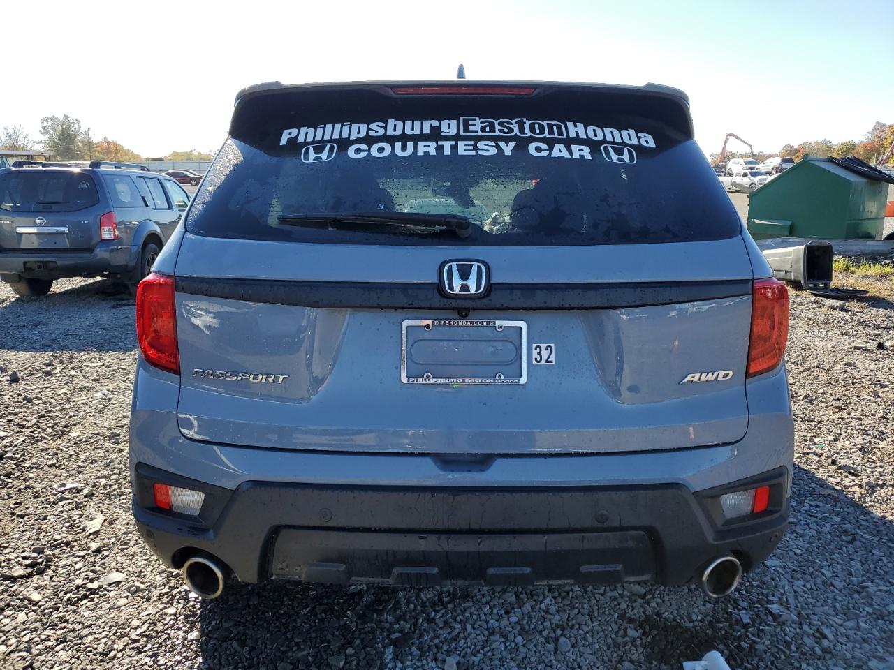 2023 HONDA PASSPORT EXL VIN:5FNYF8H51PB022486