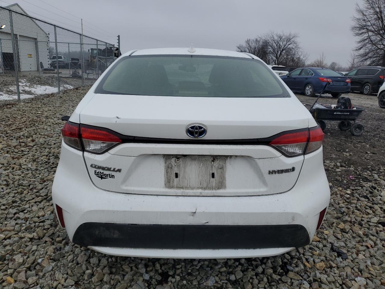 2022 TOYOTA COROLLA LE VIN:JTDEAMDE1N3006542