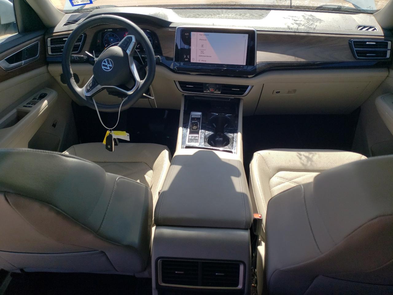2024 VOLKSWAGEN ATLAS SE VIN:1V2KR2CA1RC584322
