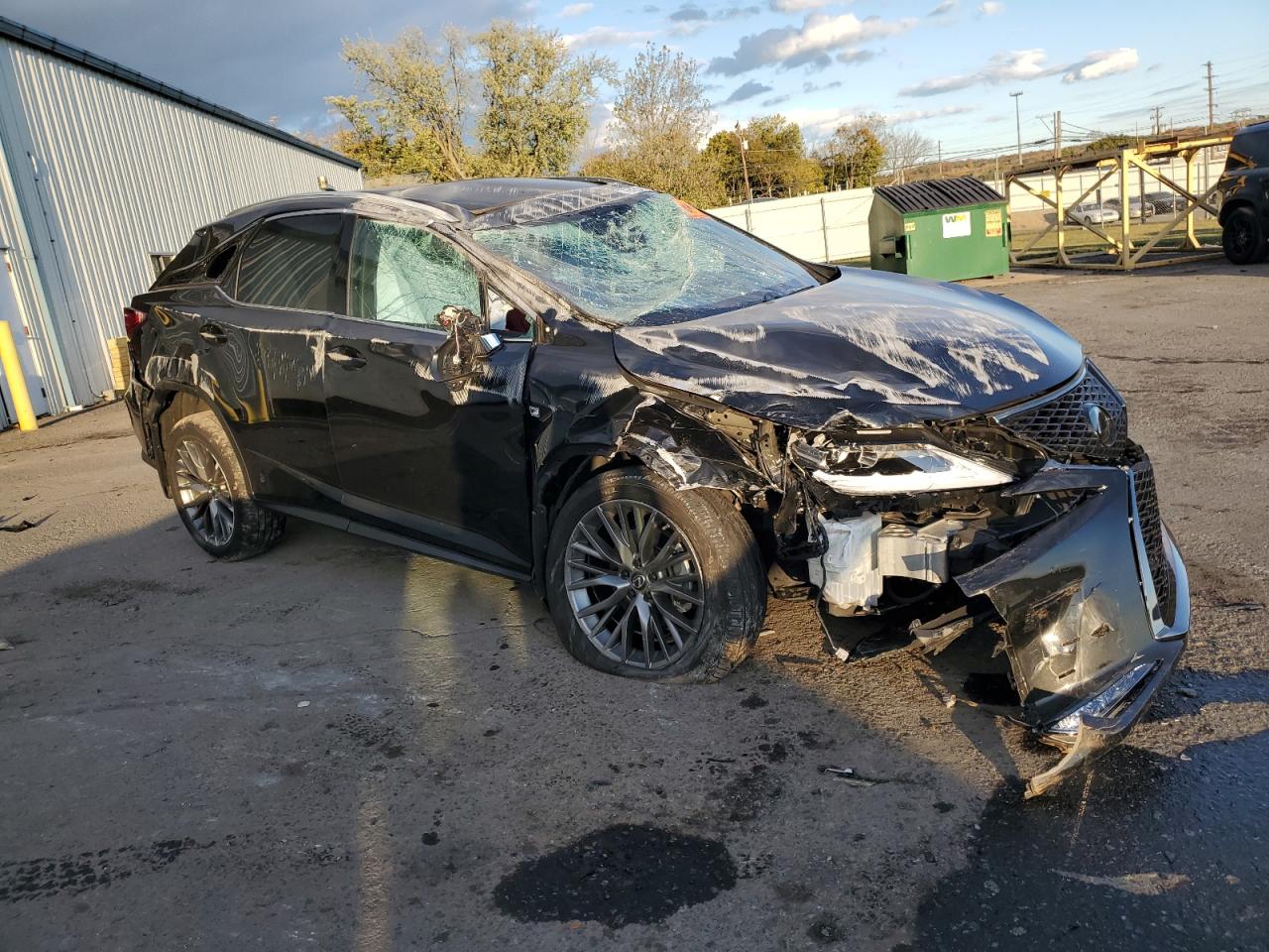 2022 LEXUS RX 350 F SPORT VIN:2T2SZMDA1NC365935