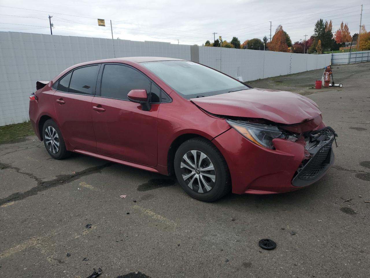2022 TOYOTA COROLLA LE VIN:JTDEAMDE3NJ049873