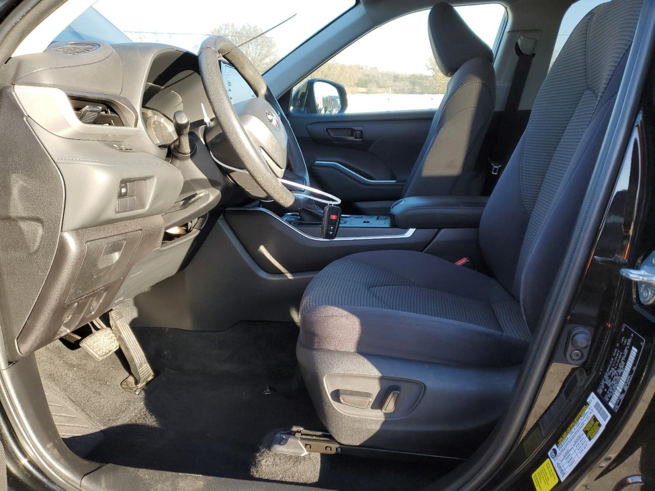 2022 TOYOTA HIGHLANDER L VIN:5TDCZRAH9NS124929