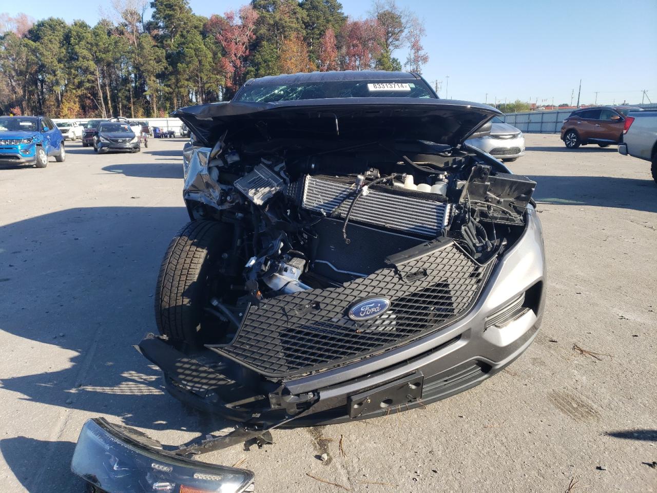 2022 FORD EXPLORER POLICE INTERCEPTOR VIN:1FM5K8AC6NGB37557