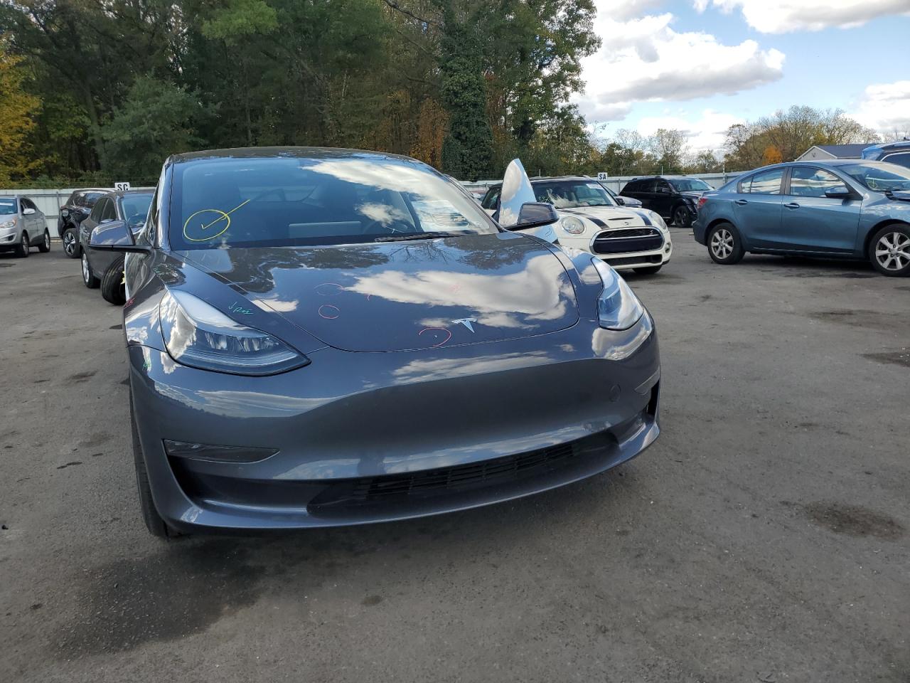 2022 TESLA MODEL 3  VIN:5YJ3E1EA6NF346651