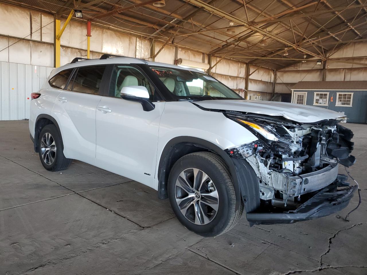 2023 TOYOTA HIGHLANDER HYBRID XLE VIN:5TDKBRCH6PS133944