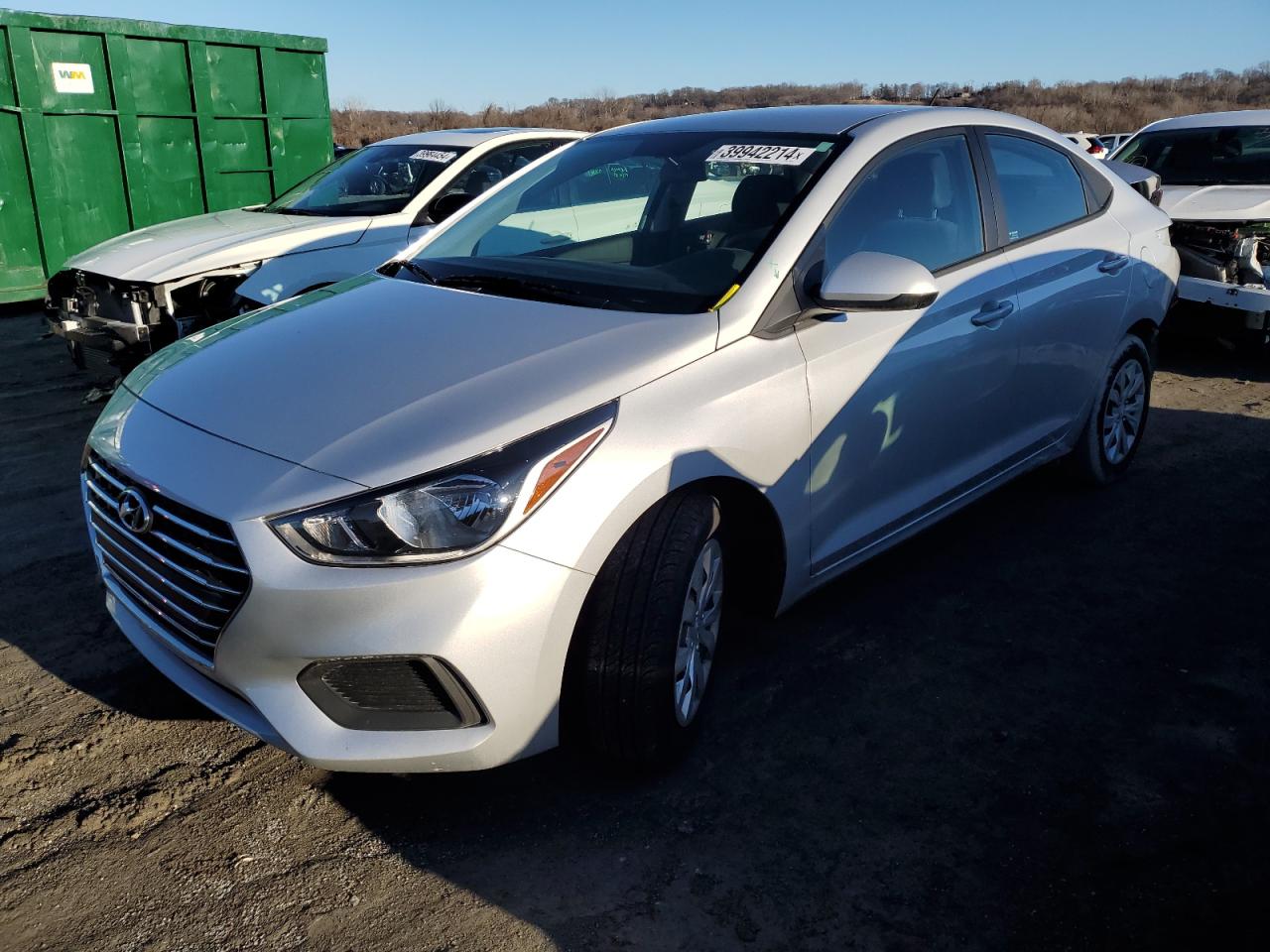 2022 HYUNDAI ACCENT SE VIN:3KPC24A63NE185354