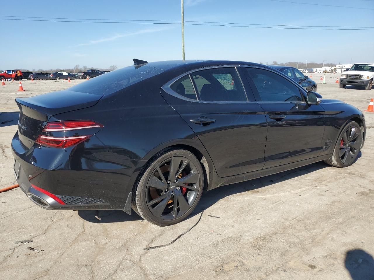 2022 GENESIS G70 BASE VIN:KMTG54TE9NU098896