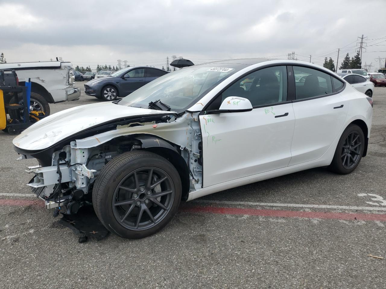 2023 TESLA MODEL 3  VIN:5YJ3E1EA7PF700180