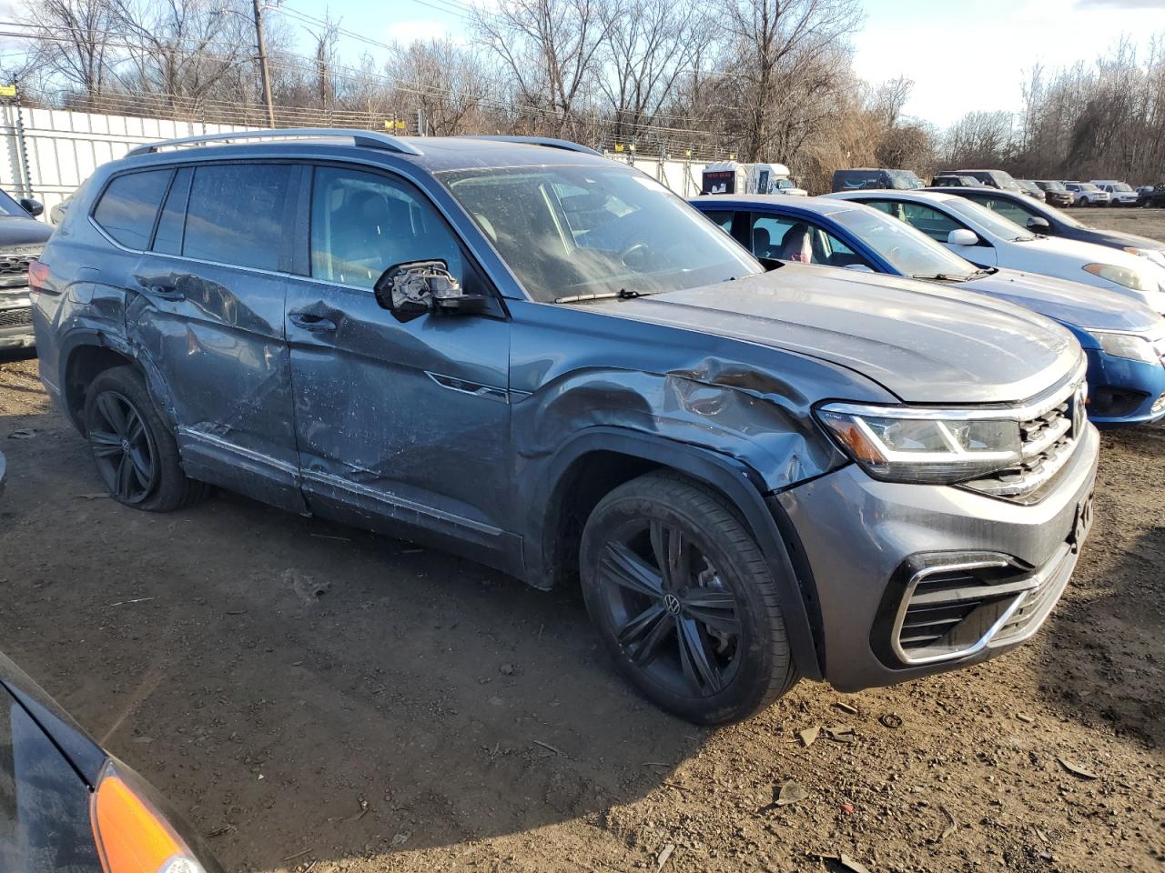 2022 VOLKSWAGEN ATLAS SEL R-LINE VIN:1V2AR2CA1NC517564