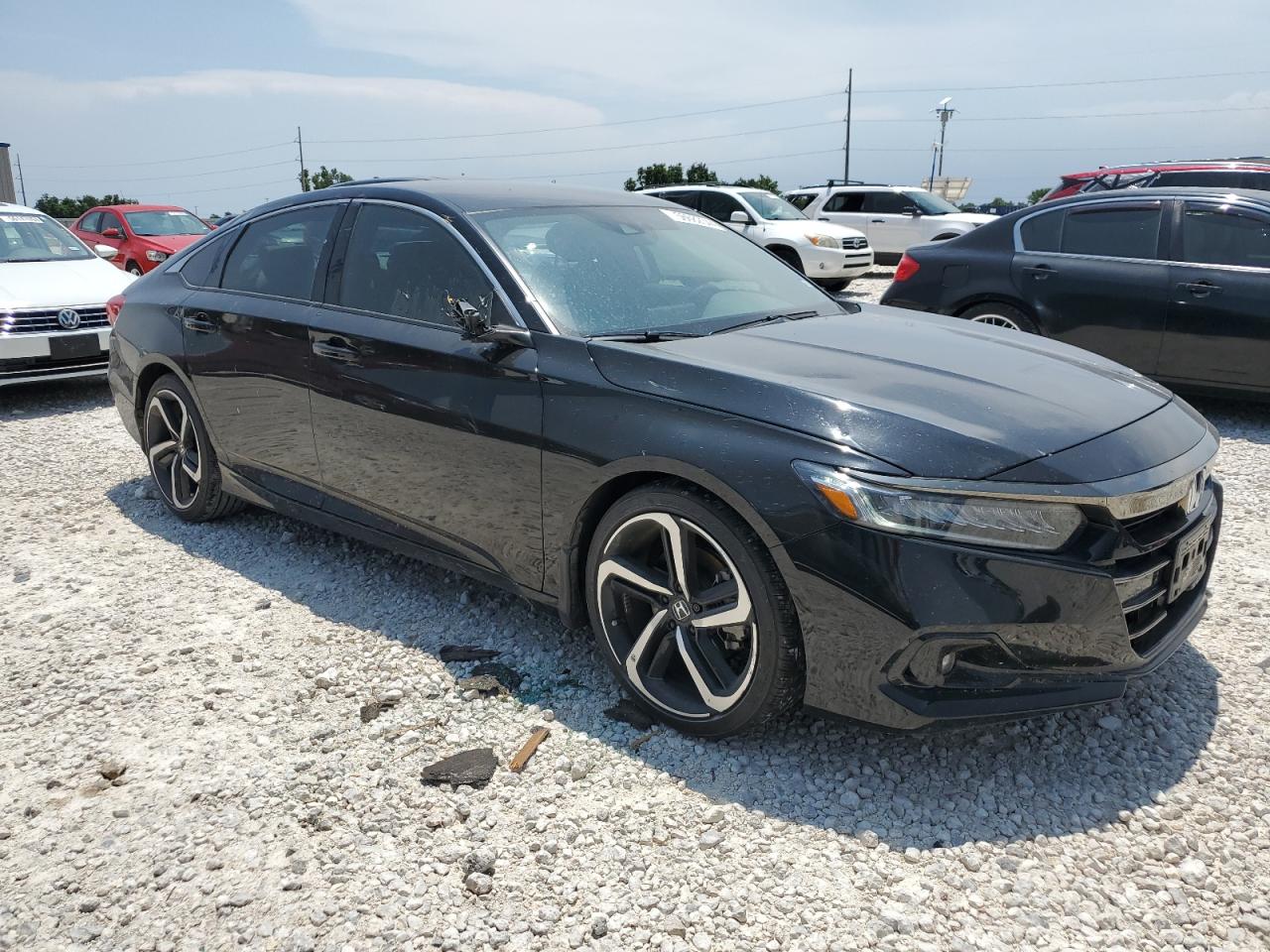 2022 HONDA ACCORD SPORT VIN:1HGCV1F32NA076800