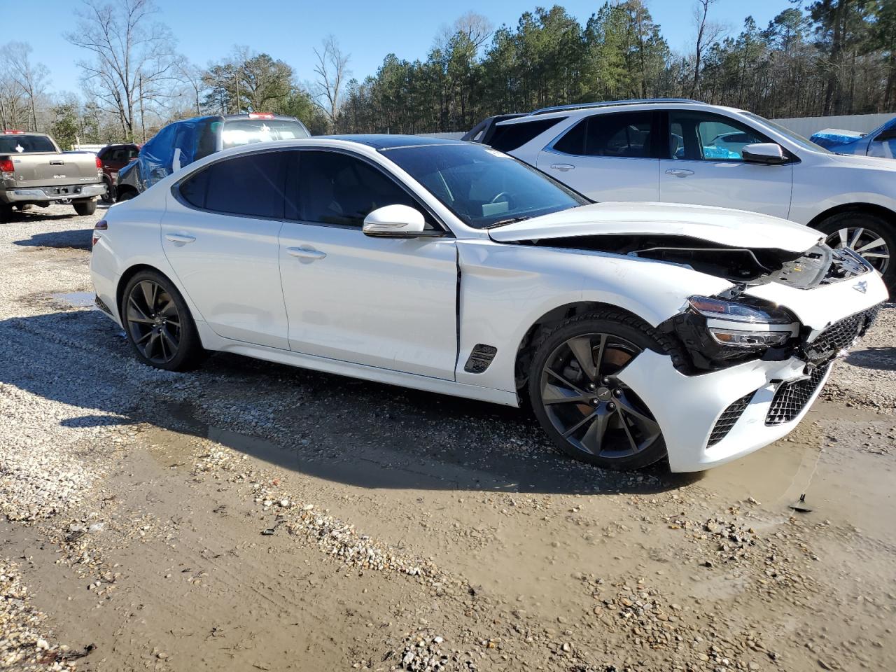 2022 GENESIS G70 BASE VIN:KMTG54TE3NU084590