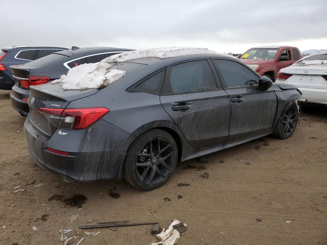 2022 HONDA CIVIC SPORT VIN:2HGFE2F5XNH560199