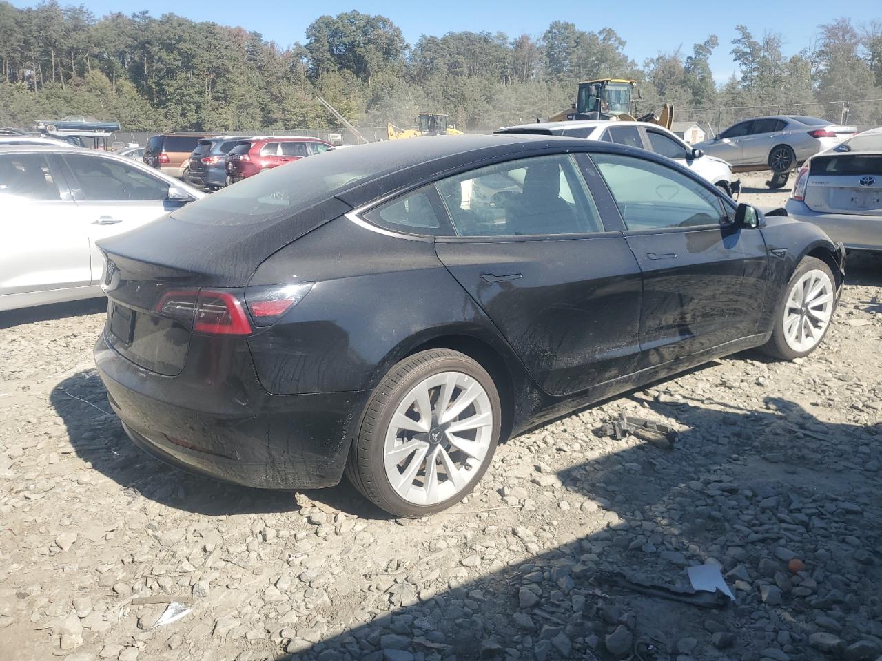 2022 TESLA MODEL 3  VIN:5YJ3E1EA9NF187575