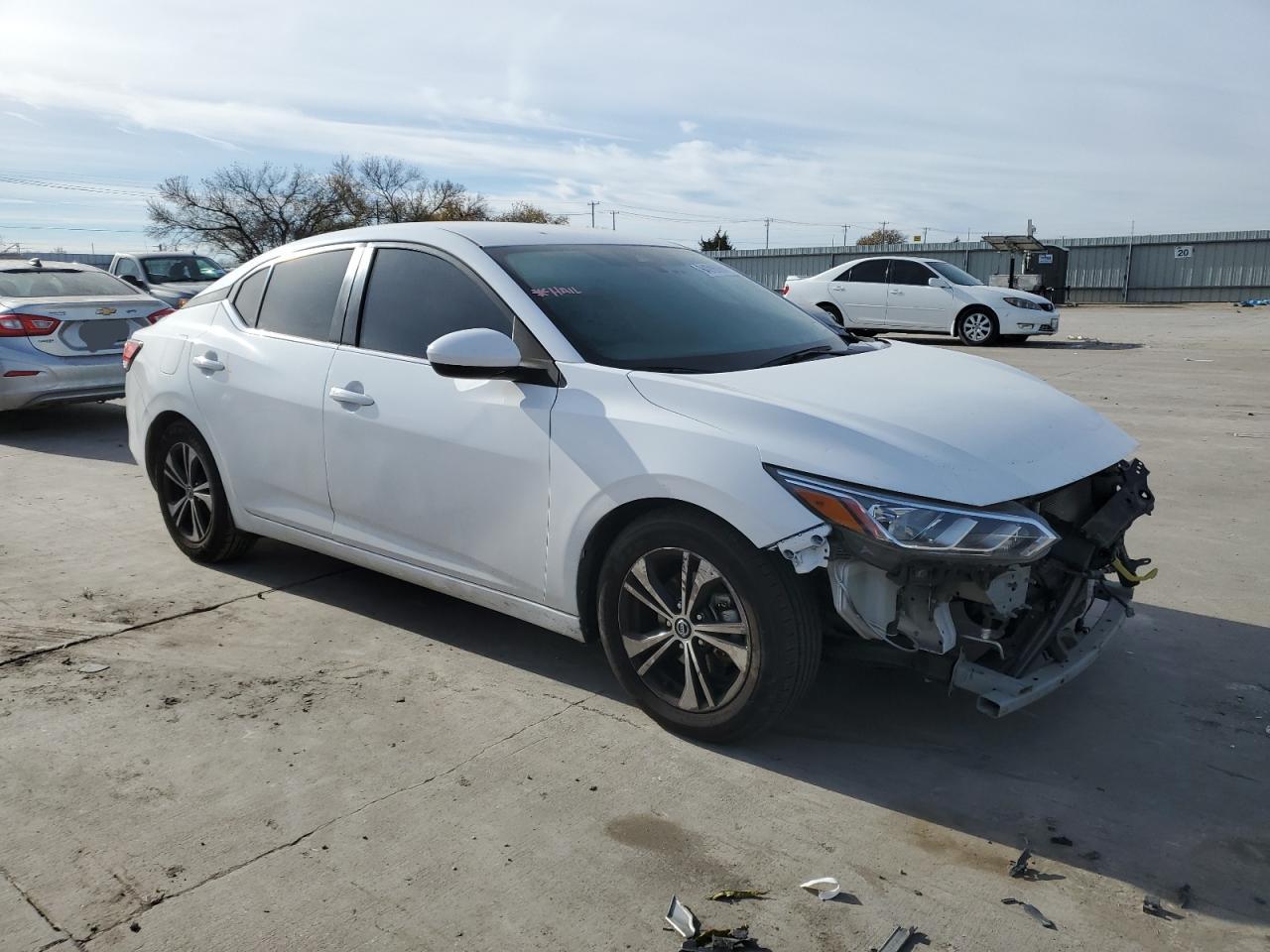 2022 NISSAN SENTRA SV VIN:3N1AB8CV4NY217989