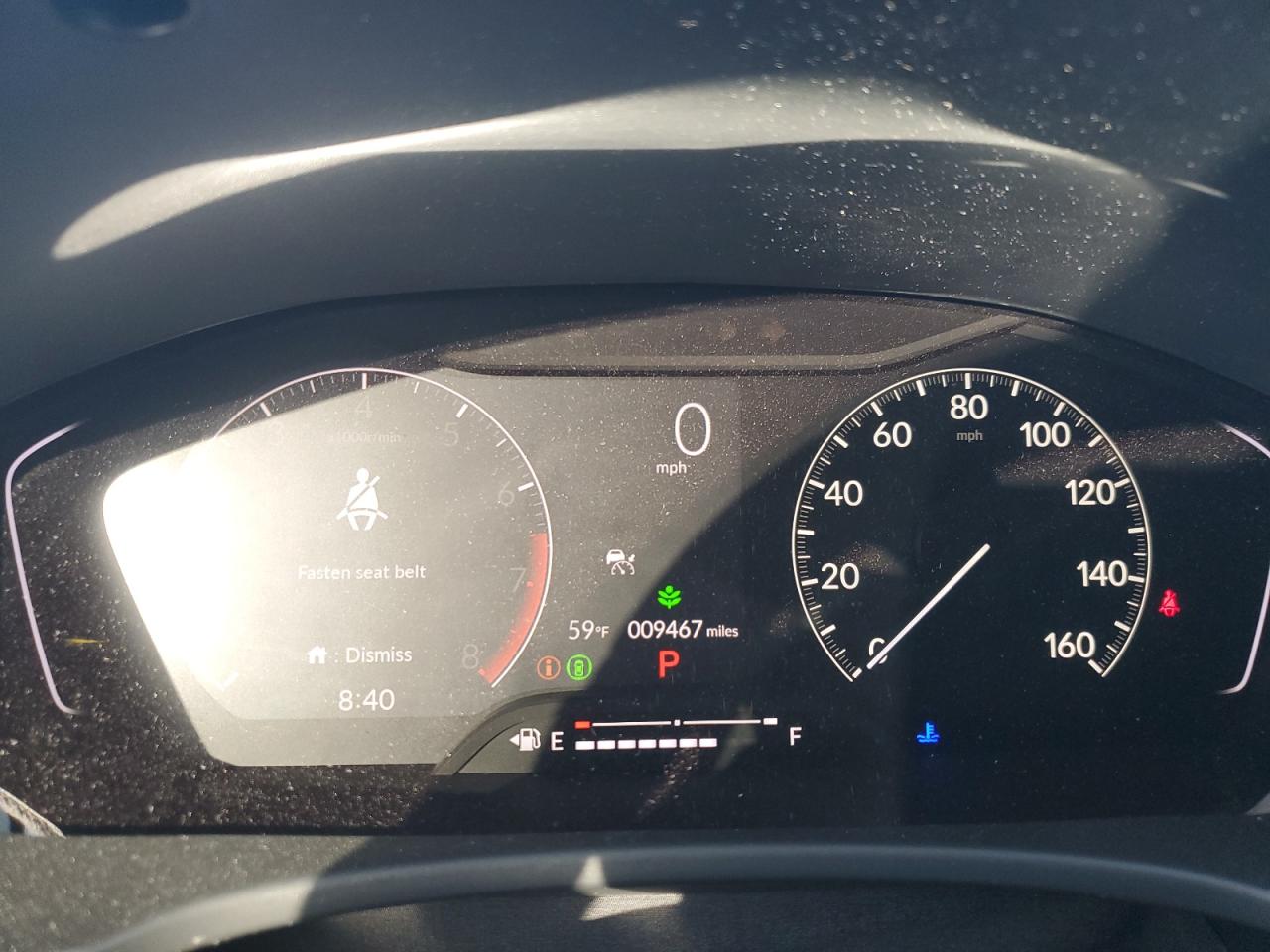 2022 HONDA CIVIC EX VIN:2HGFE1F75NH319582