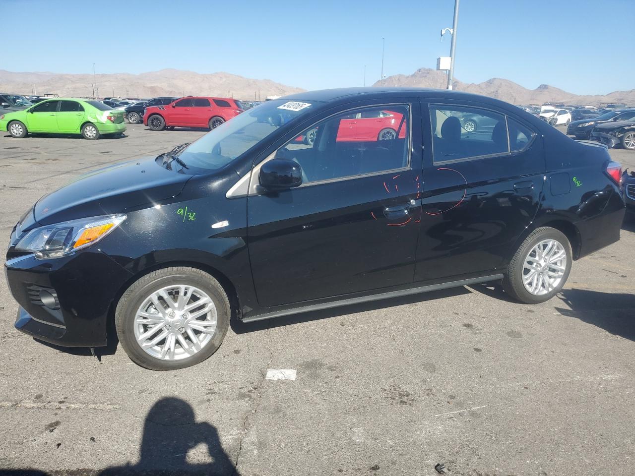 2024 MITSUBISHI MIRAGE G4 ES VIN:ML32FUFJ1RHF08674