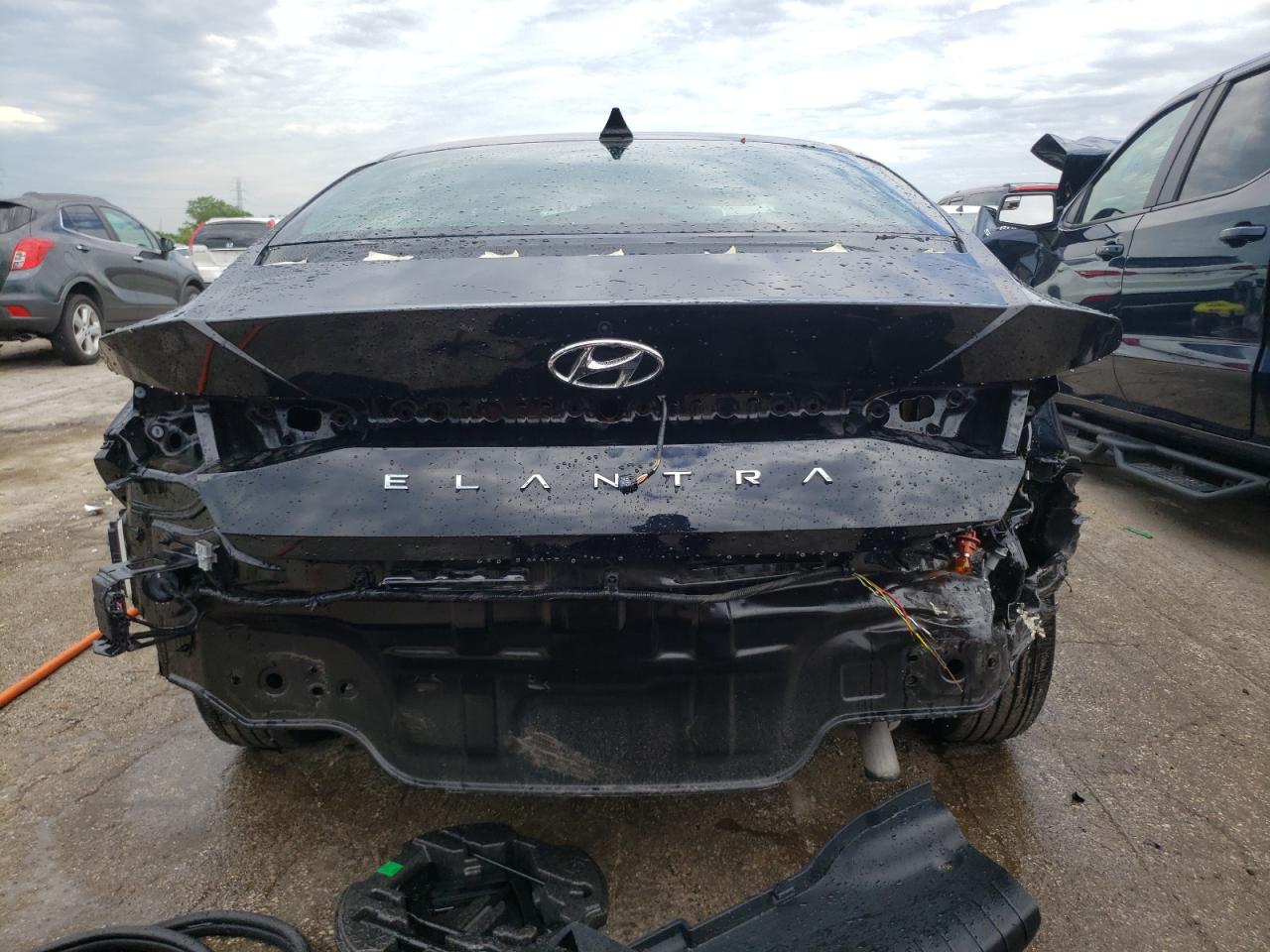 2022 HYUNDAI ELANTRA SEL VIN:KMHLM4AG7NU278376