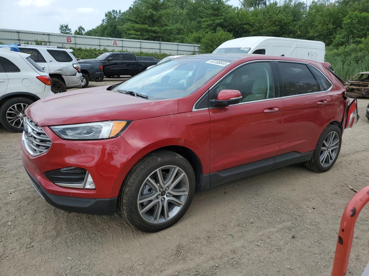 2024 FORD EDGE TITANIUM VIN:2FMPK4K9XRBA96173