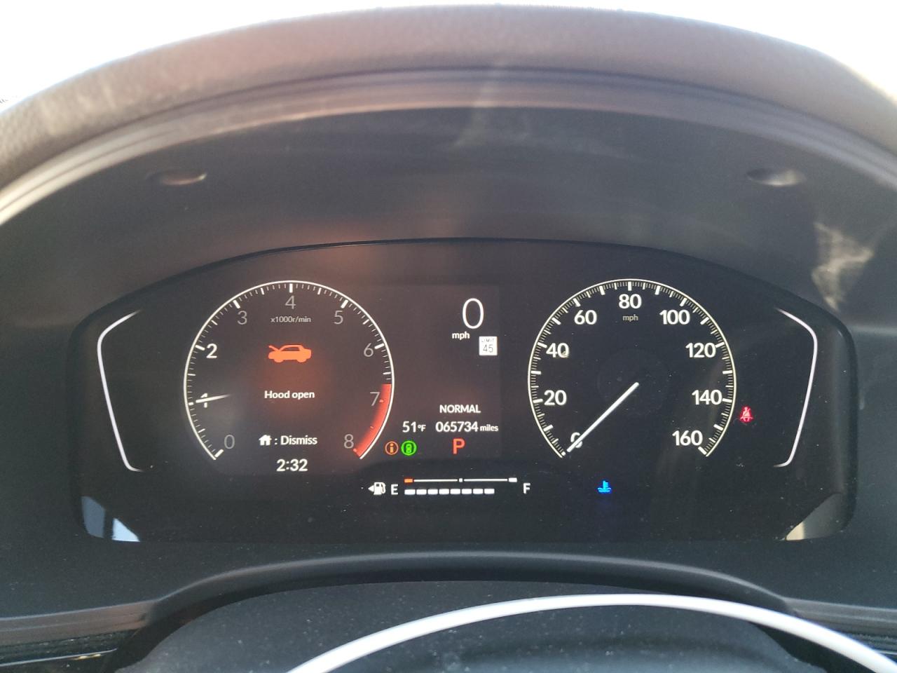 2022 HONDA CIVIC SPORT VIN:2HGFE2F51NH575948