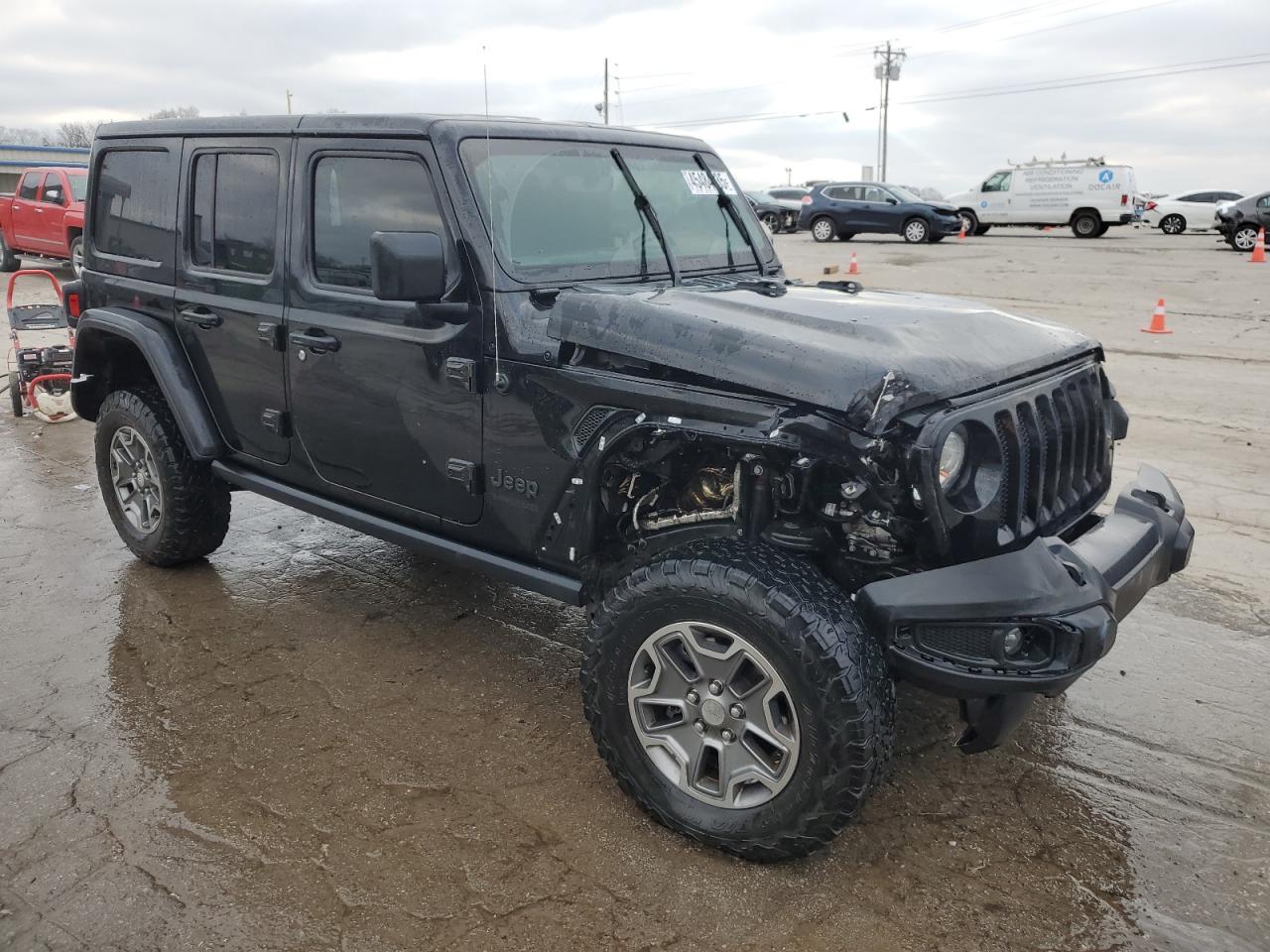 2022 JEEP WRANGLER UNLIMITED SPORT VIN:1C4HJXDG6NW258091