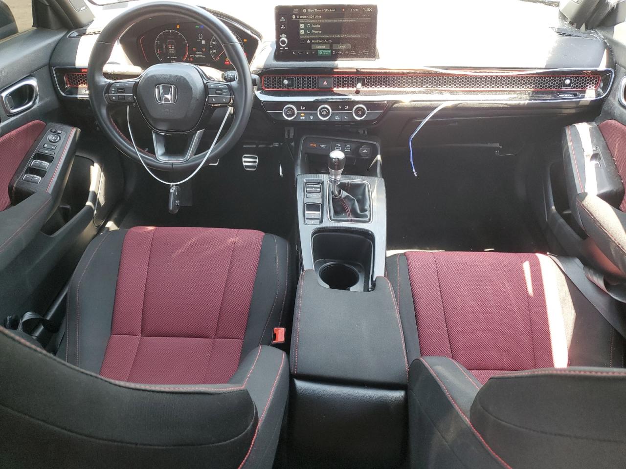 2022 HONDA CIVIC SI VIN:2HGFE1E52NH472985