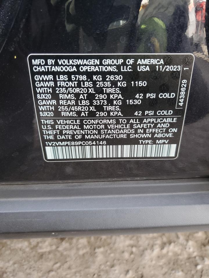 2023 VOLKSWAGEN ID.4 PRO S VIN:1V2VMPE89PC054146