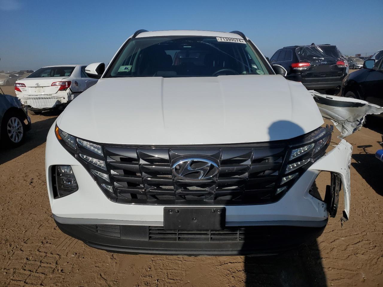 2022 HYUNDAI TUCSON SEL VIN:5NMJFCAEXNH128414