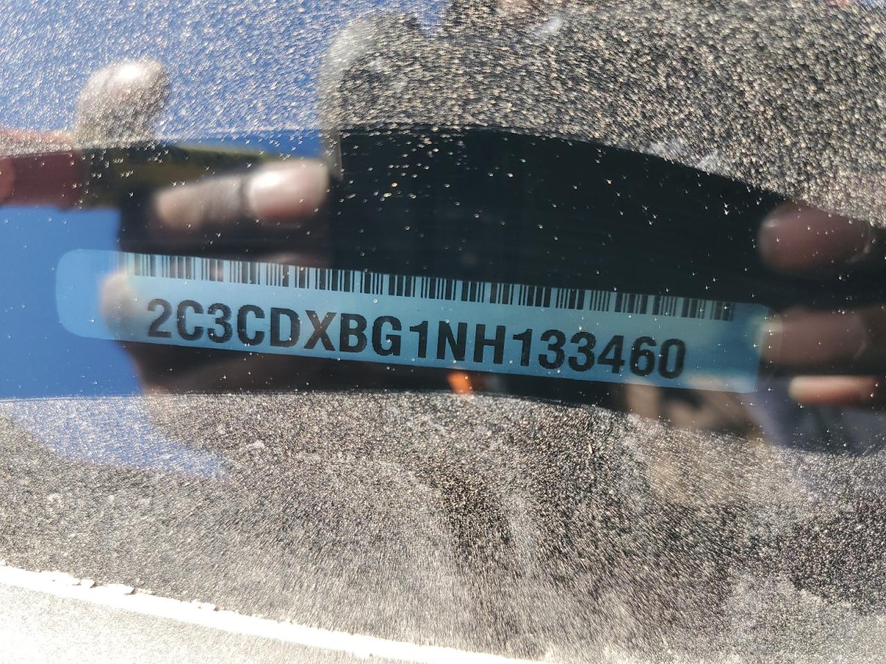 2022 DODGE CHARGER SXT VIN:2C3CDXBG1NH133460