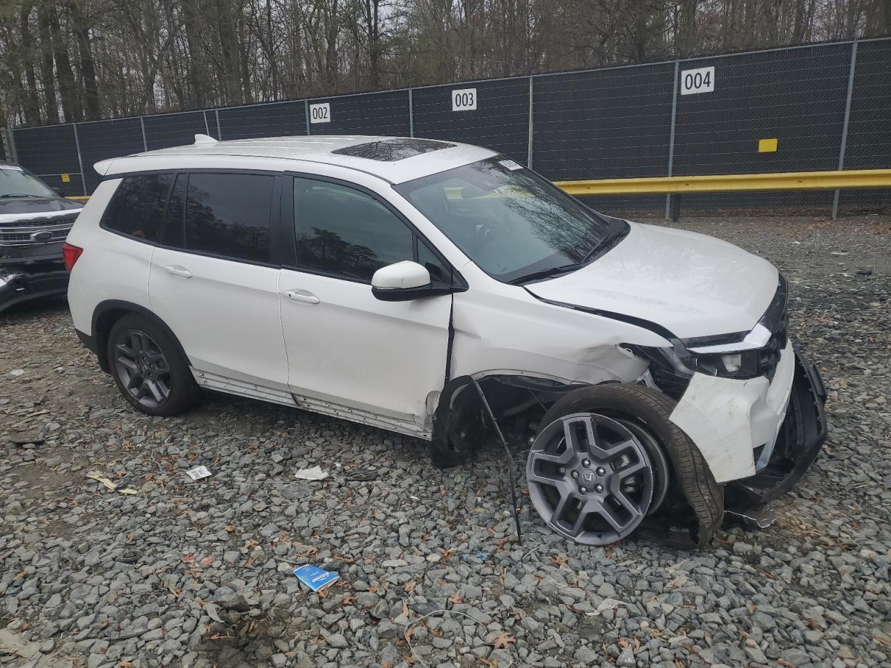 2023 HONDA PASSPORT EXL VIN:5FNYF8H50PB040929