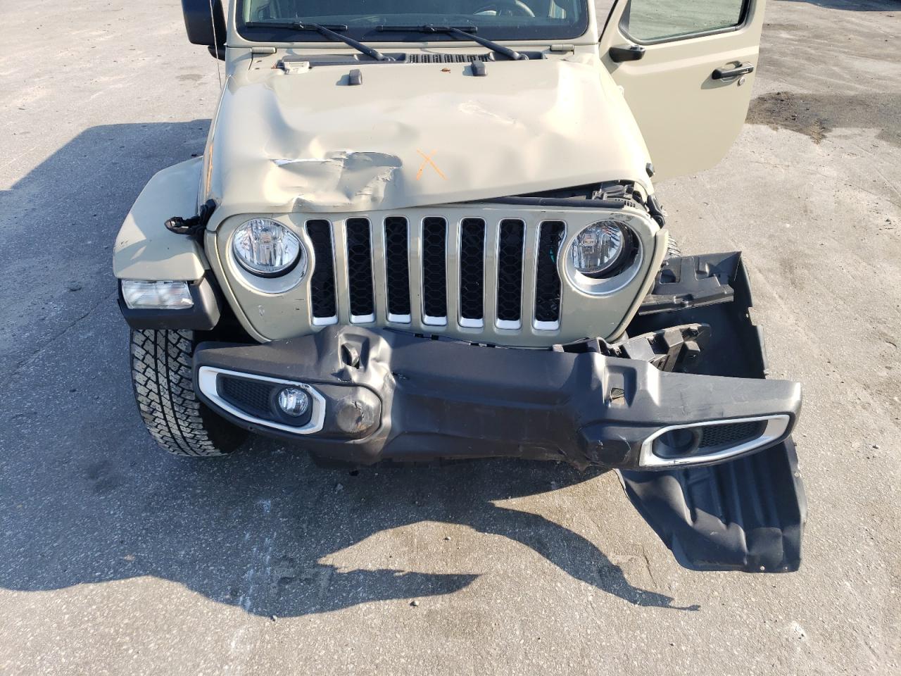 2022 JEEP GLADIATOR OVERLAND VIN:1C6HJTFG3NL165026