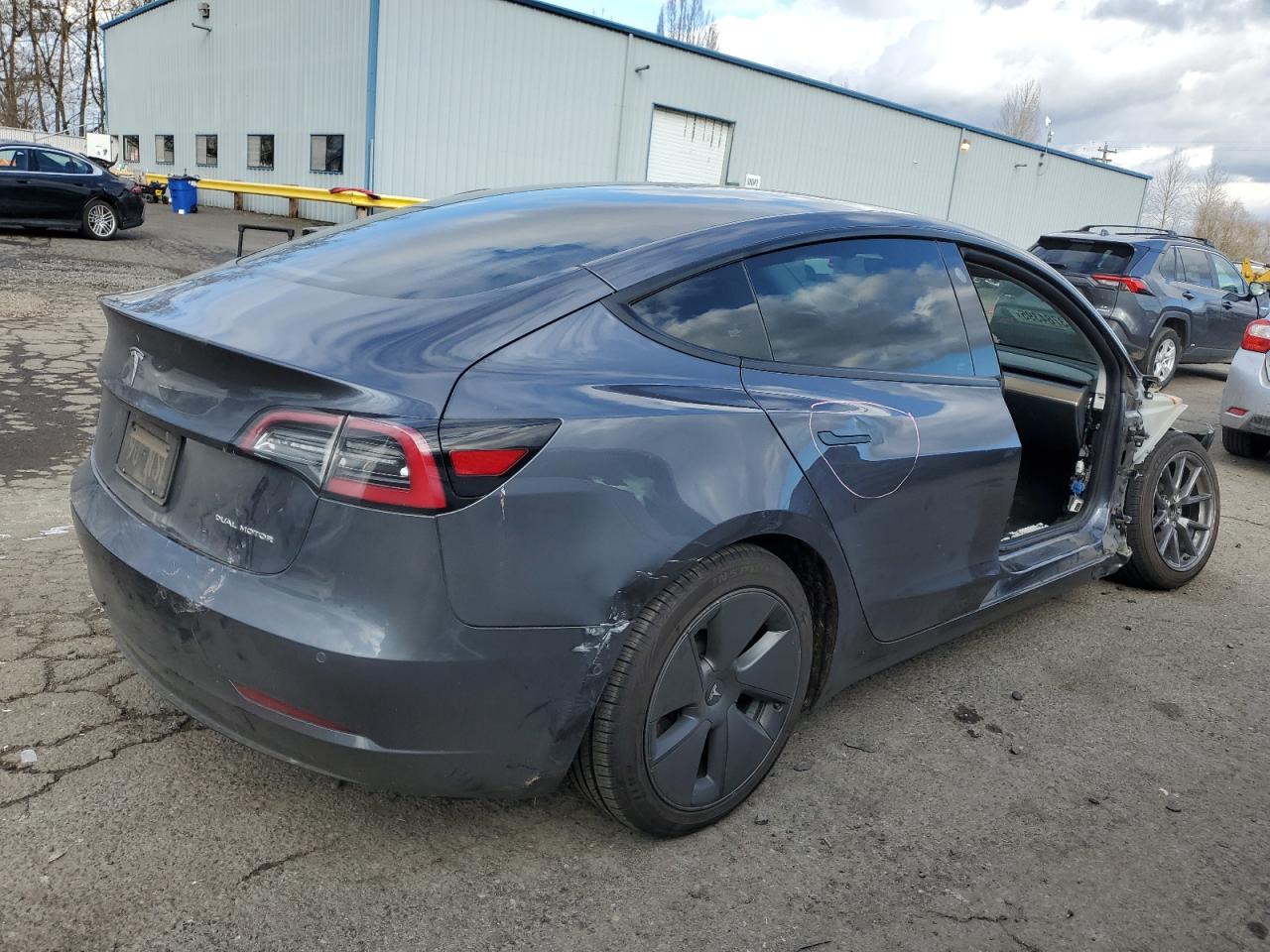 2022 TESLA MODEL 3  VIN:5YJ3E1EB3NF317486