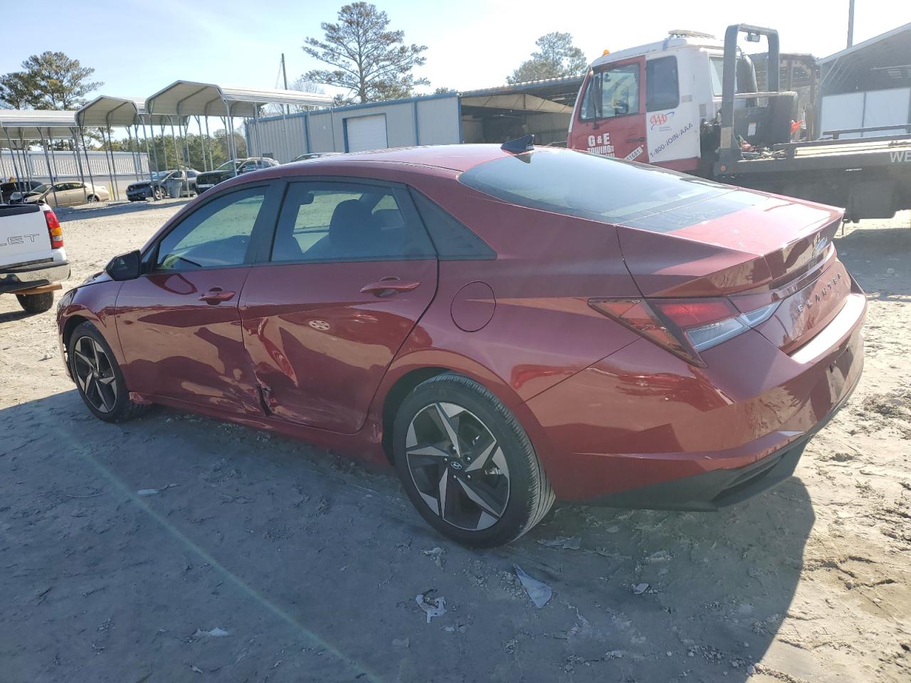 2023 HYUNDAI ELANTRA SEL VIN:KMHLS4AG6PU567189