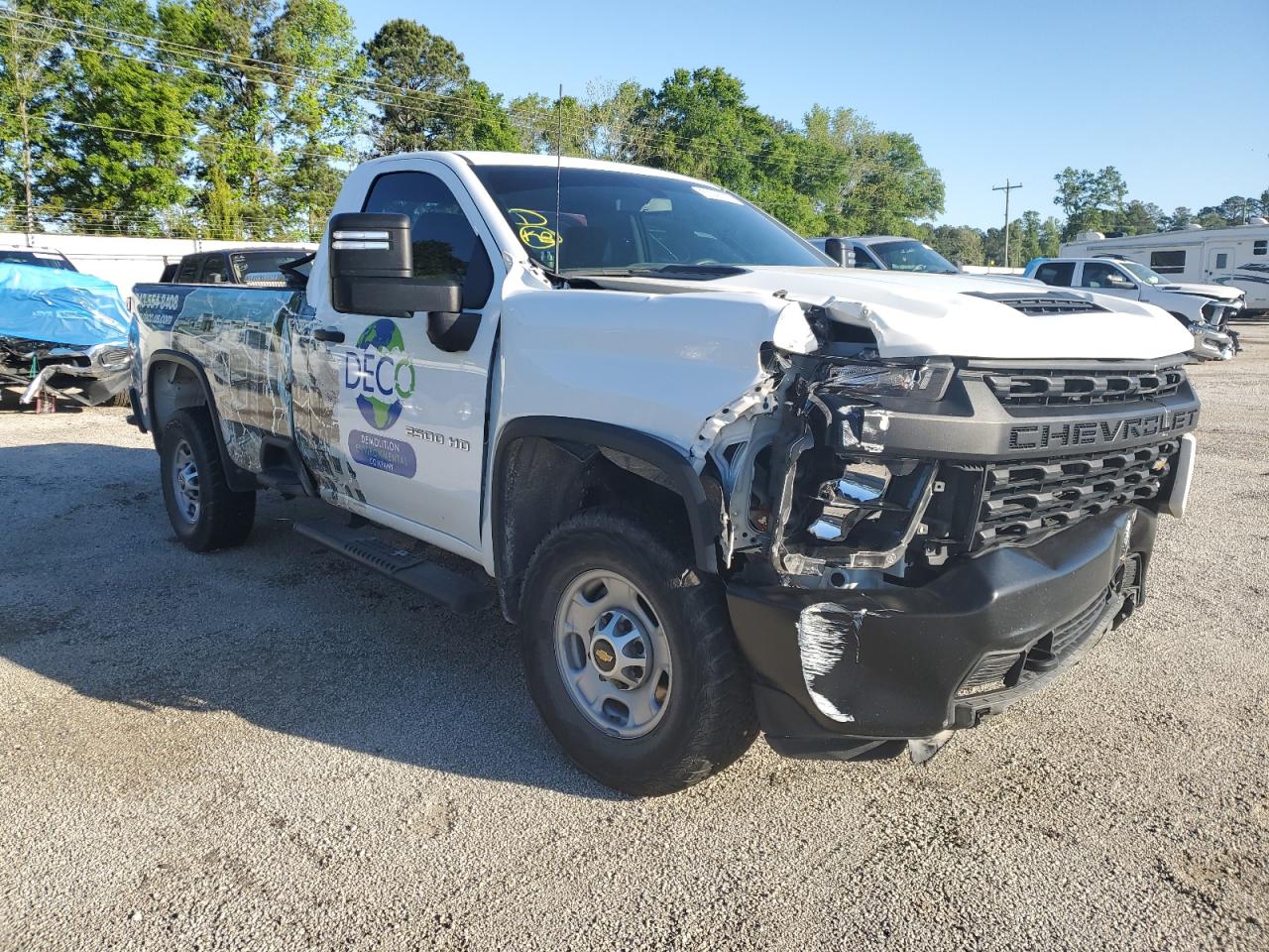 2022 CHEVROLET SILVERADO C2500 HEAVY DUTY VIN:1GC0WLE70NF140141